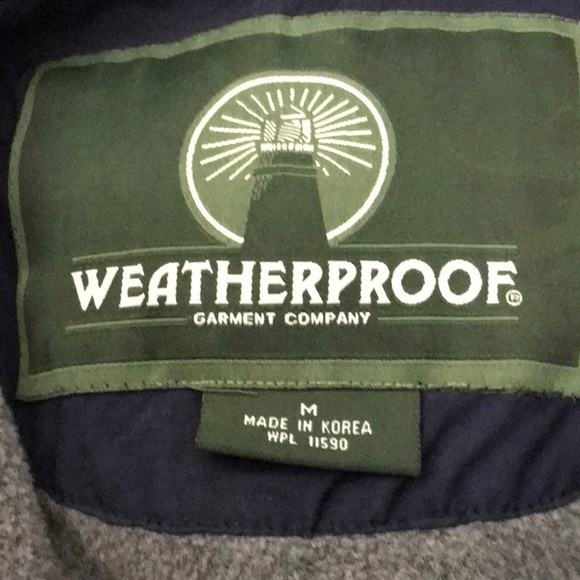 NWT Weatherproof men's lined full zipper jacket Sandia Resort Casino Logo Medium - Picture 8 of 10